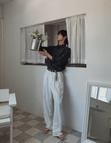 Summer Ice Half Banding Slacks