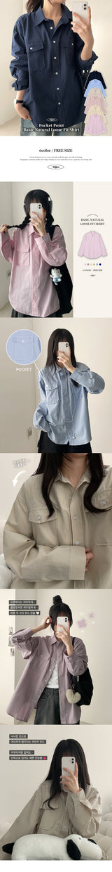 Mine to Pocket Cotton Shirt Southern