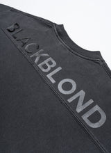 BBD ヒデンスローガンピグメントロングTシャツ（チャコール）