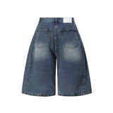Riko Wide Burmuda Denim Pants