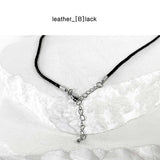 ss-polar material necklace_M_leather