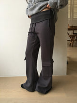 Folding cargo bootcut pt