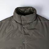  Reverseable Quilted Long Padded Night Jacket