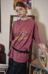 ローリングホッピーピグメント半袖Tシャツ