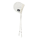 Pierced Heart Bonnet - Ivory