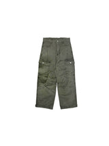 Washed detail cargo pants 3color