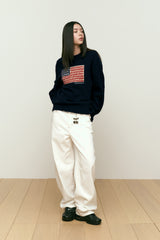 CHERRY USA GRAPHIC KNIT [NAVY]