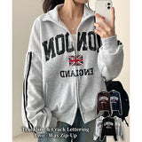Dove Crack Two Way Track Zip-Up