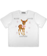 ベイビーディールグラフィックTシャツ_ホワイト