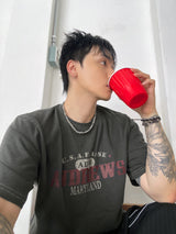 No.1310 ベースピグメントハーフTシャツ