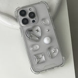 [made]silver charms ver resin phone case 