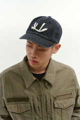 Vintage Washed Downfall Cap (Washed Black)