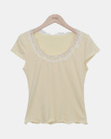 Lofil Lace Short Sleeve T-Shirt