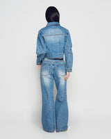 26SS WOMAN デニムトラッカージャケット