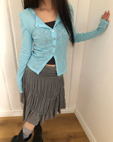 Endor Slim Sheer Knit Cardigan
