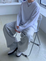 Offbeat Silver Ring Nylon Balloon Pants 2C