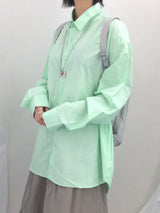 light cotton oversized shirt