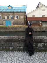 Fine Over Long Hooded Jacket 3C