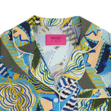 EXOTIC FLOWER SHORT SLEEVE PAJAMA _SYS5BL51BU