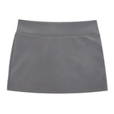 Four seasons low rise banding mini skirt (2 colors)