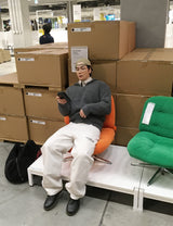 No.1513 N half ZIP-UP WM KNIT (3color)