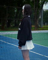 PEANUT STAIN - オールド マネー クラシック ボクシー オーバーサイズド スウェットシャツ