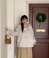 ダッフルハーフレングスハンドメイドコートジャケット