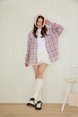ELFIN PUNCHING TIERED SKIRT