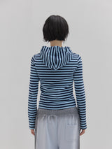 ベイビーフーディーTシャツ (Blue)
