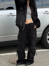 [Unisex] Fur 2way hood zip up(4color)
