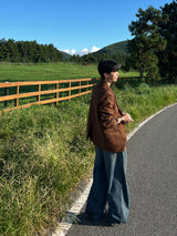 Dear Suede Blazer M L (2 Colors)
