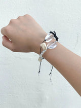 Clear Bracelet - Black