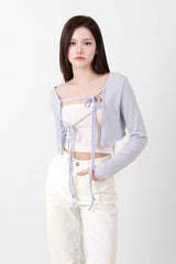 Layered Crop Cardigan