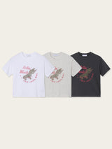 ヒルズコットンクロップTシャツ