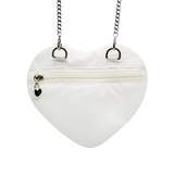 Ribbon Heart Bag _ White