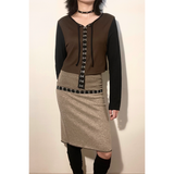 HOOK N EYE CROP CARDIGAN