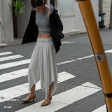 Dancing Pattern Light Stripe Skirt