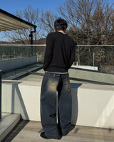 Western denim pants