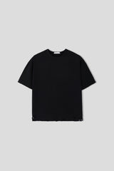 Tag Cropped Damage Top
