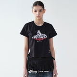DISNEY ROSE CRUELLA CROP TOP_WHITE