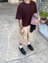 No.1296 one cotton bermuda SHORTS (3color)