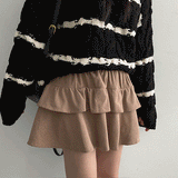 Hunet Golden Cancan Miniskirt