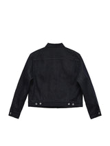 6CRAYON 11.3oz インディゴブルーノンフェイドショートデニムジャケット