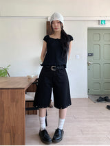 TEXTURE PUFF BLOUSE (3C)