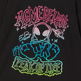 25SSグラデーションエイリアンショートスリーブTシャツ ブラック