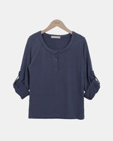 Hoot Roll-Up Long-Sleeve T-Shirt