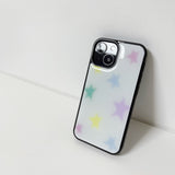 Pastel star epoxy bumper case