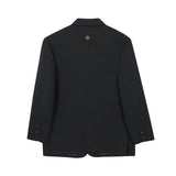 [ULKIN] Seersucker Single Jacket_ Charcoal