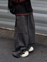 bird hip cotton wide pants