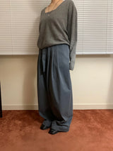 ベルト コットン パンツ